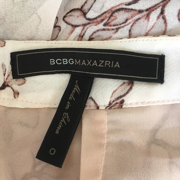 BCBG MaxAzria Amalli  Floral Maxi Skirt size 0 - Picture 14 of 14